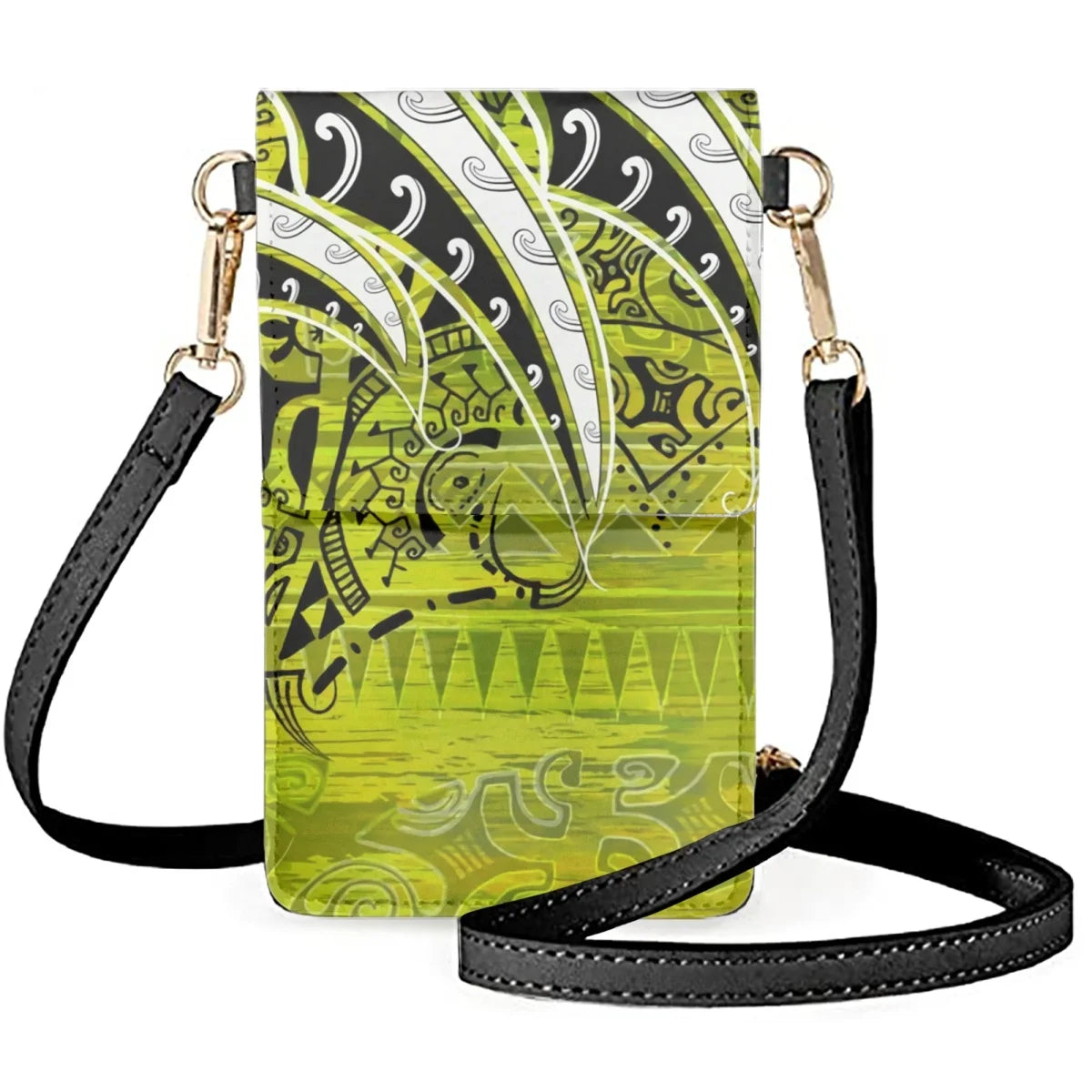 Samoan Hawaiian Flip Cellphone Bag Ladies Polynesian Tribal Ink Posters