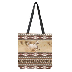 Tribal Ethnic Horse Print Travel Handbag