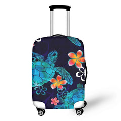 Polynesian Print Carry-on Luggage Cover Protector