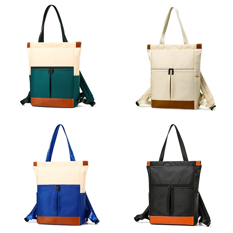 Waterproof Oxford Laptop Backpack Large Capacity Shoulder Bag