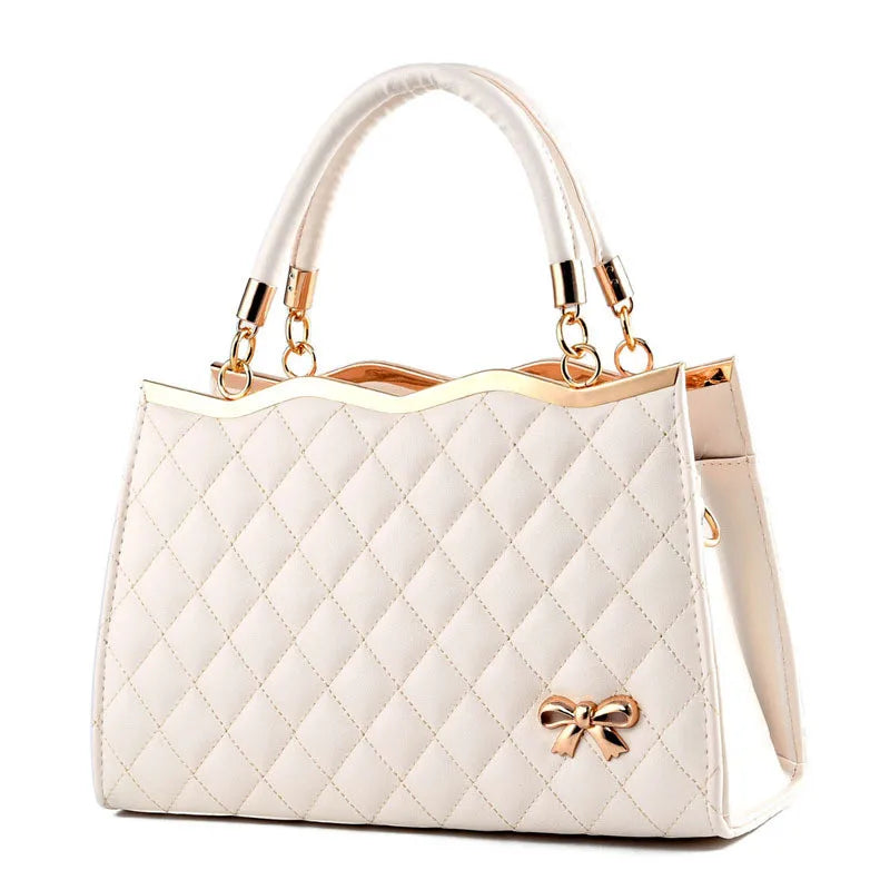 Women Leather Handbag Casual Tote Large Capacity