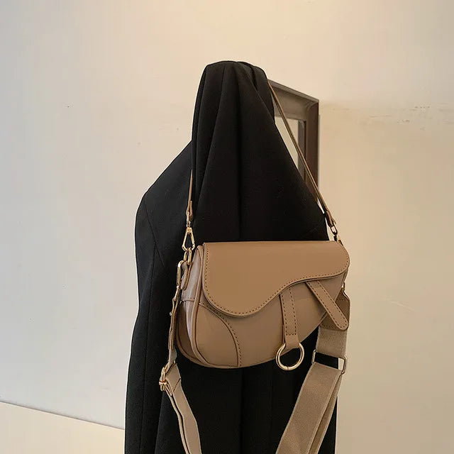 Women's Saddle Bag Crossbody High Handbag Satchel