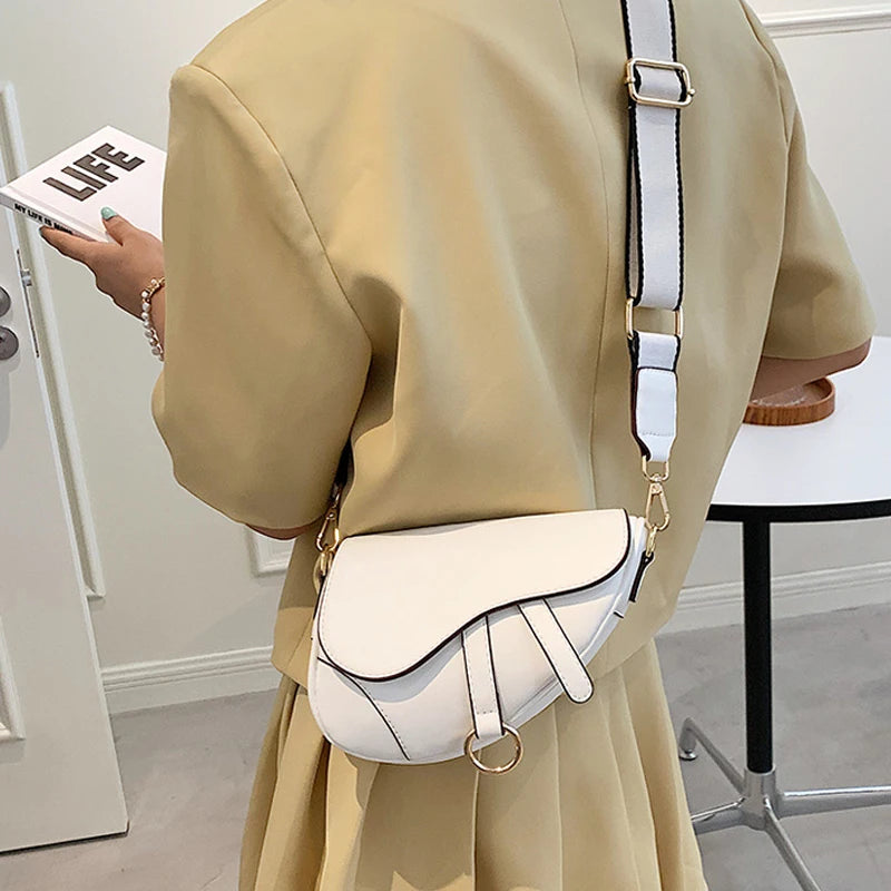Women's Saddle Bag Crossbody High Handbag Satchel