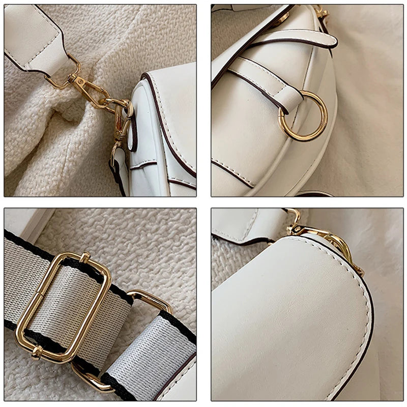 Women's Saddle Bag Crossbody High Handbag Satchel