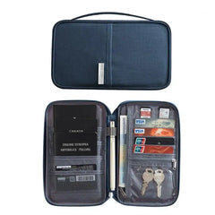 Family Passport Wallet Waterproof Travel Document Organizer