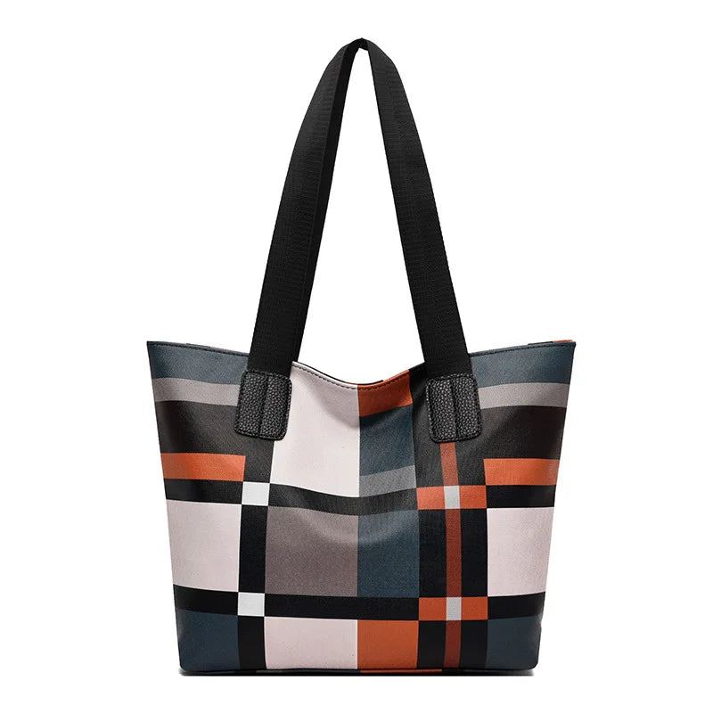 Designer Handbags Women PU Leather Top-Handle High Capacity Female