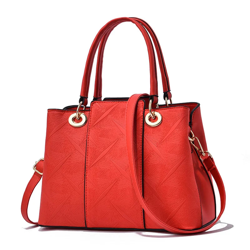 Women's Leather Shoulder Bag Large Summer Handbag