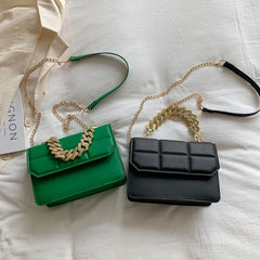 Vintage Women's Chain Mini One-Shoulder Bag