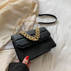 Vintage Women's Chain Mini One-Shoulder Bag
