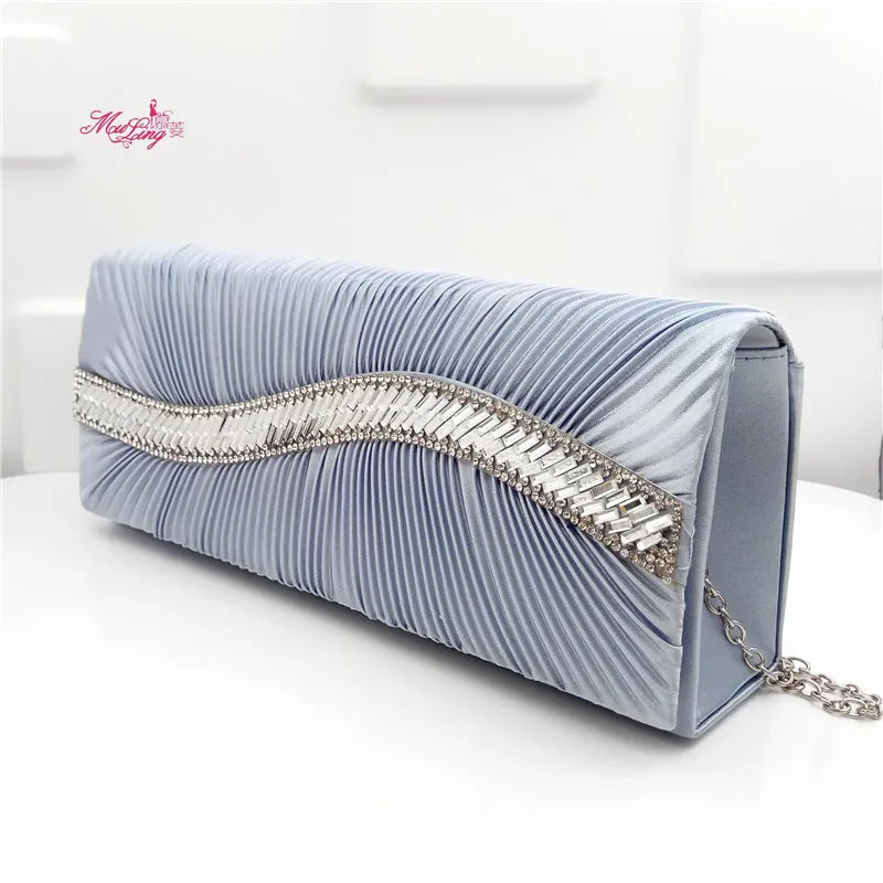 Women's Evening Clutch Bag Party Shoulder Purse Handbag