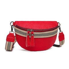 Fanny Belt Pack PU Messenger Bags Diamonds Crossbody Cosmetics Shopper Purse