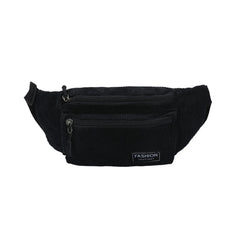 Corduroy Fanny Pack Waist Bag for Women Girls Ladies