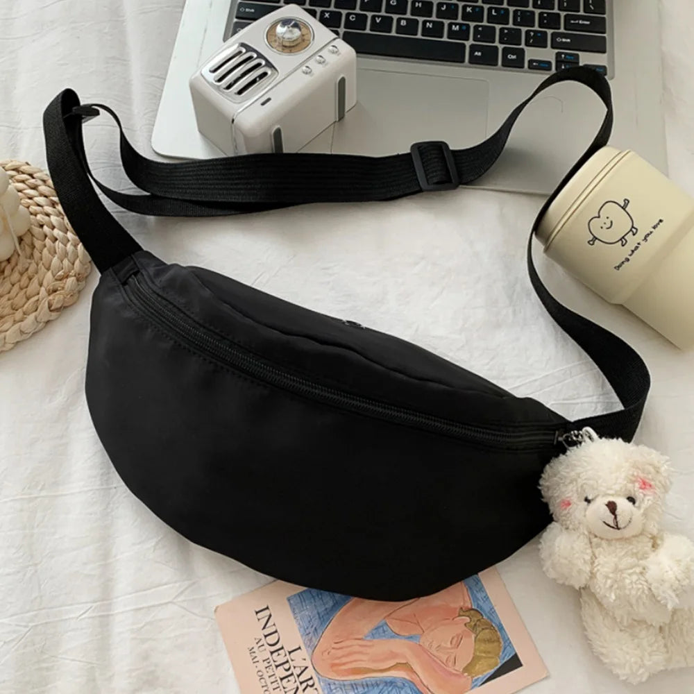 Canvas Shoulder Bags Outdoor Travel Crossbody Pack Organizer