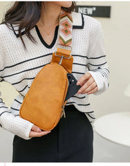 Leather Boho Crossbody Shoulder Sling Purses Fanny Pack