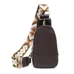 Leather Boho Crossbody Shoulder Sling Purses Fanny Pack
