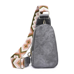 Leather Boho Crossbody Shoulder Sling Purses Fanny Pack