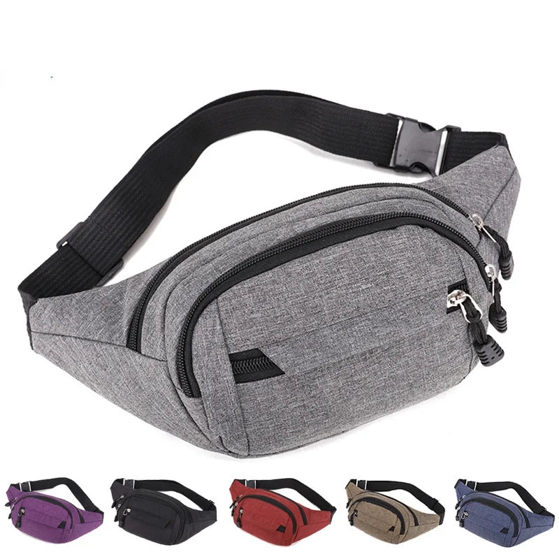 Fanny Pack Women Casual Crossbody Waist Bag Unisex Hip Bum Bag