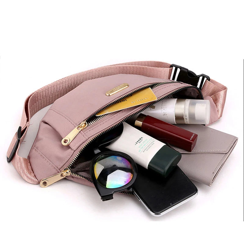 Waist Bag Women Men Fanny Pack Belt Pouch for Ladies Travel