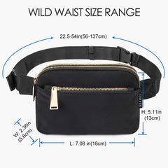Adjustable Waist Pack Belt Bag For Outdoors Sport Traveling Camping