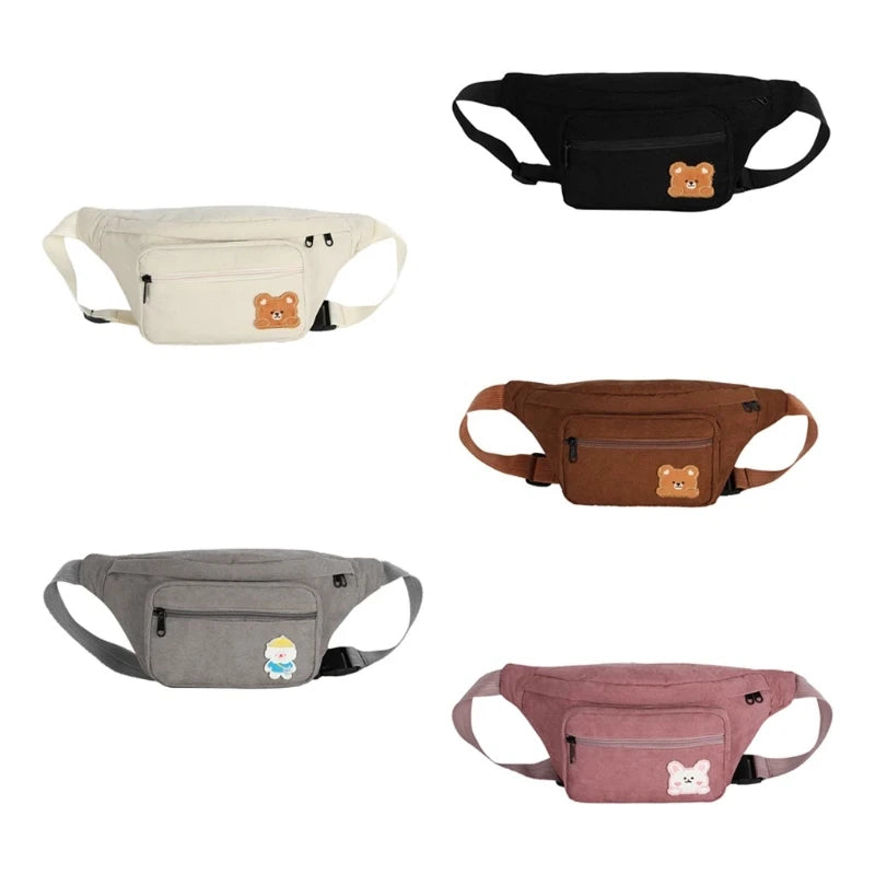 Plush Unicorn Waist Bag for Kids - Ideal for Sports and Travel
