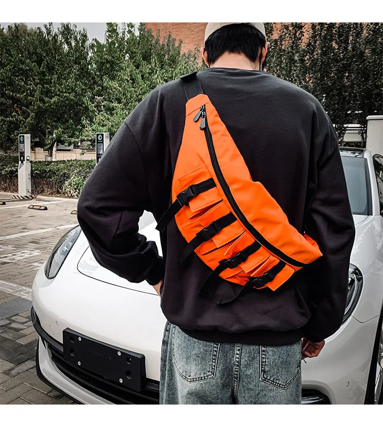 Waterproof Large Chest Pack Outdoor Crossbody Bag