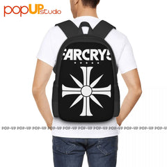 Far Cry 5 Gaming Backpack Shoe Bag 3D Printing Large Capacity