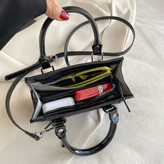 Patent Leather Totes Handbag Women Shoulder Bags