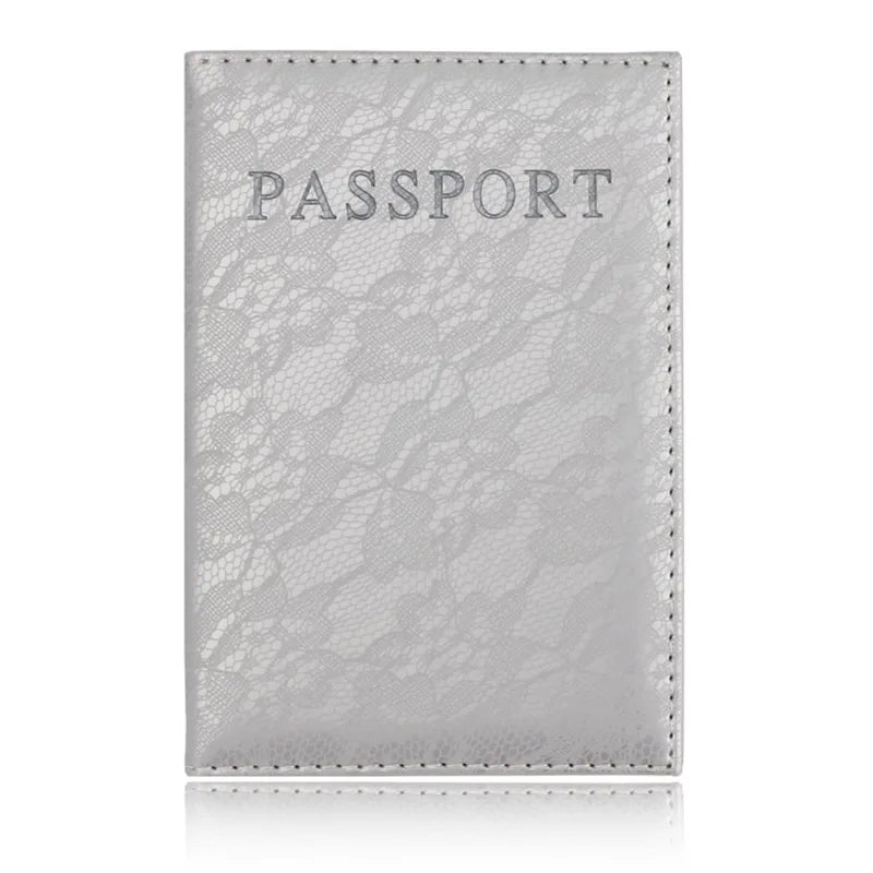 Pink World Travel Passport Cover Holder