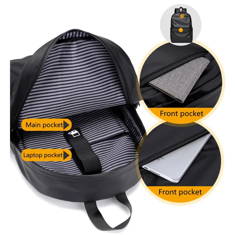 14-Inch Laptop Backpack Light Casual Travel Bag
