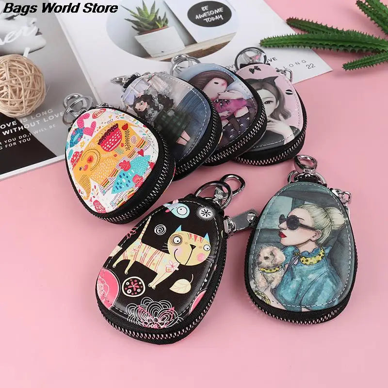 Cartoon Women Key Bag Lovely Key Holder
