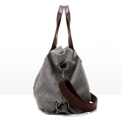 Canvas Summer Shoulder Bag Girls Large Capacity Handbag
