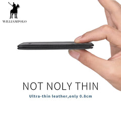 Men Wallets Money Purses Dollar Slim Purse Money Clip Wallet
