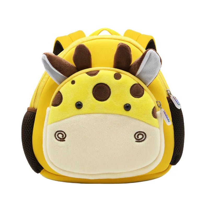 3D Giraffe School Bags for Girls Boys Kids Backpacks