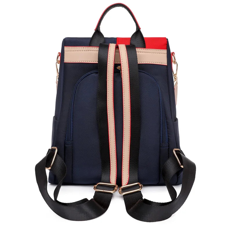 Anti Theft Women Backpack Durable Fabric Girls School Backpack