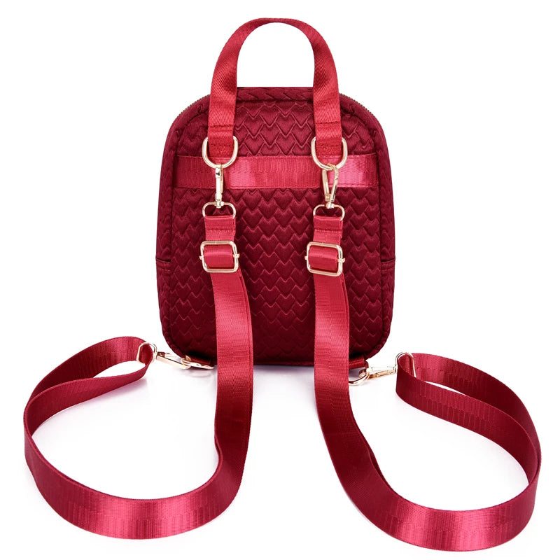 Anti Theft Women Travel Backpack Shoulder Bags Durable Fabric Oxford Women Backp