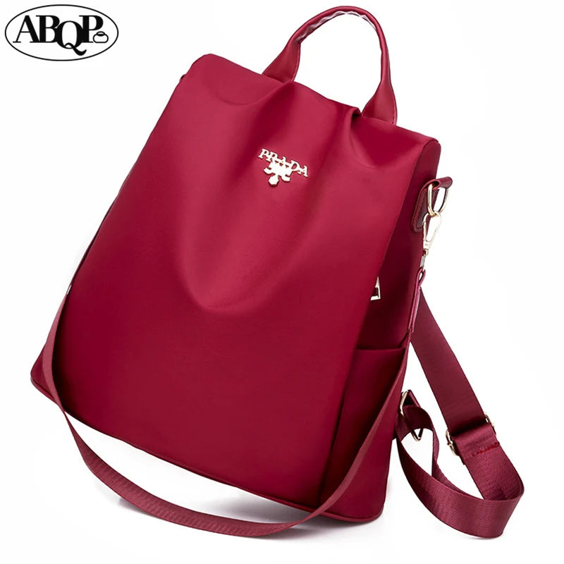Anti-theft Waterproof Oxford Lady's Backpack