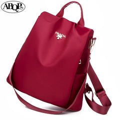 Anti-theft Waterproof Oxford Lady's Backpack