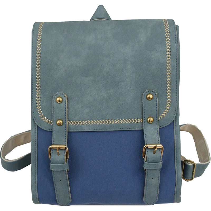 Japanese-style Vintage School Bag Outdoor Backpack