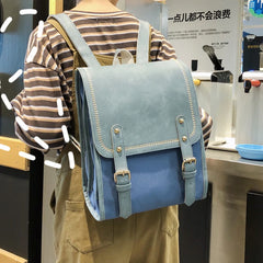 Japanese-style Vintage School Bag Outdoor Backpack