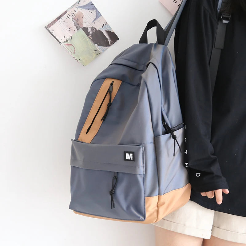 High Nylon Girls' School Shoulder Bag Backpack