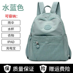 Nylon Women Backpack Anti-theft Shoulder Bag for Girls