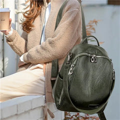 Nylon Women's Backpack Shoulder Bag Girl Schoolbag Rucksack