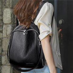 Nylon Women's Backpack Shoulder Bag Girl Schoolbag Rucksack