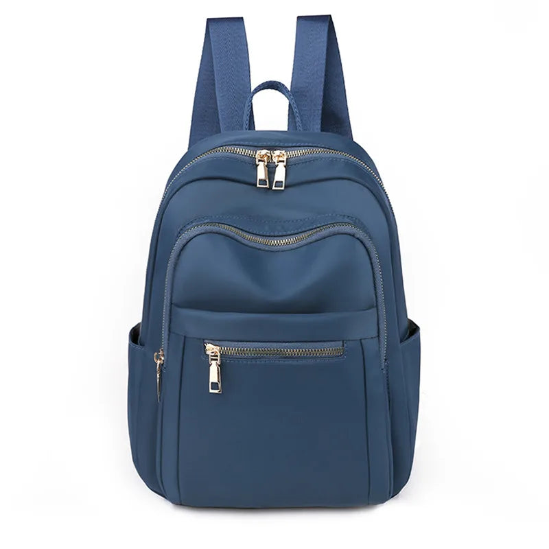 Women's Oxford Backpack Shoulder Bag Schoolbag Rucksack