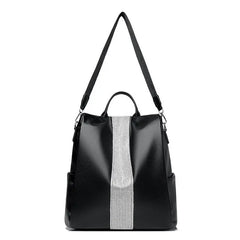 Waterproof Backpack for Women School Bags Solid Travel Bag Multi-Function Bag