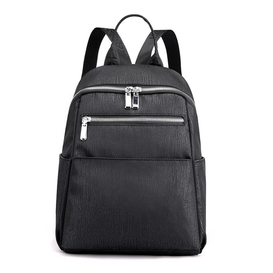 Waterproof Nylon Women's Backpack Large School Shoulder Bag