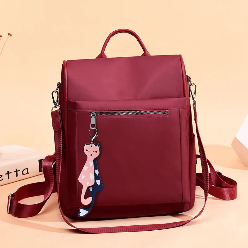 Waterproof Women Backpack Oxford cloth Shoulder Bag Large School Backpack