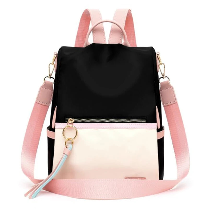 Women's Candy Shoulder Bag Oxford Cloth School Backpack