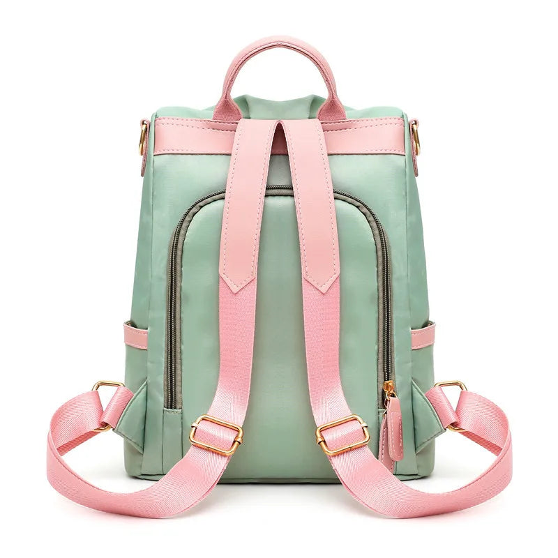 Women's Candy Shoulder Bag Oxford Cloth School Backpack