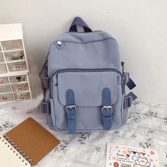 Small Backpack Women Shoulder Bag Multi-Function Bagpack